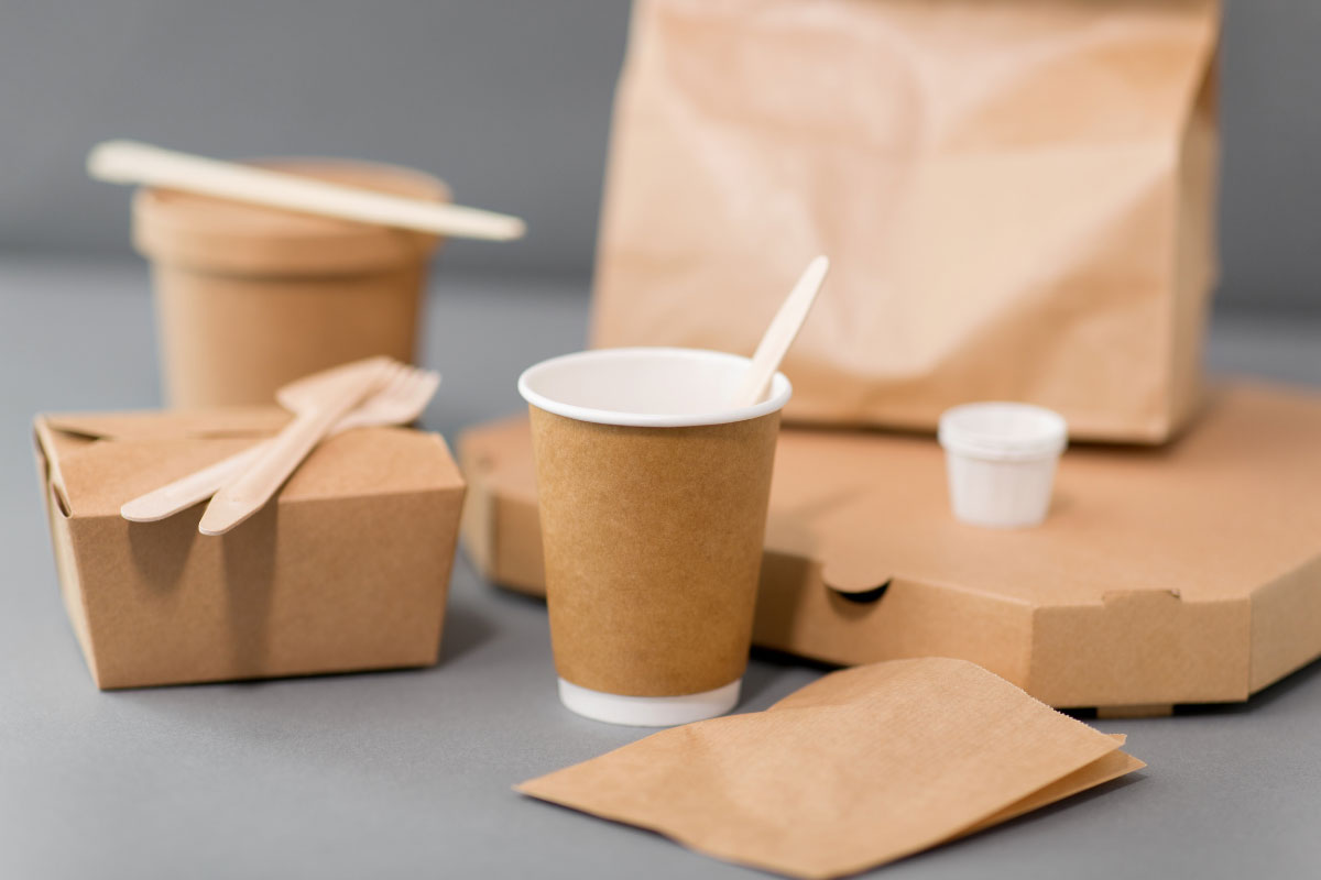 What kind of paper is used for food packaging